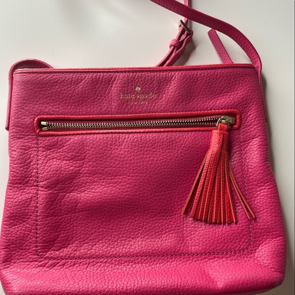 kate spade Handbags - Pink Kate spade cross body purse